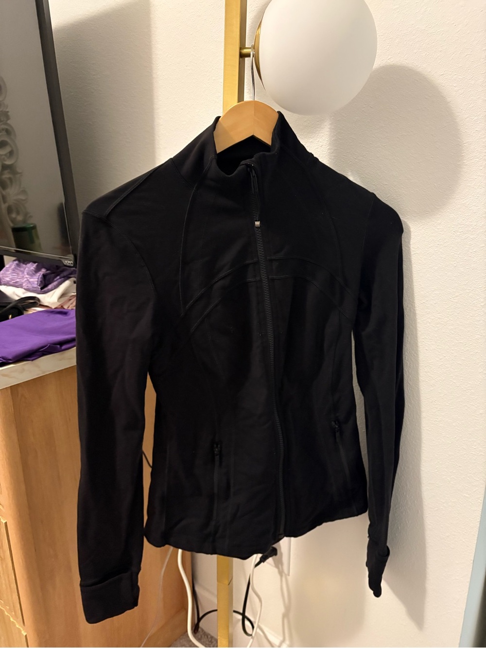 Black Lululemon Define Jacket